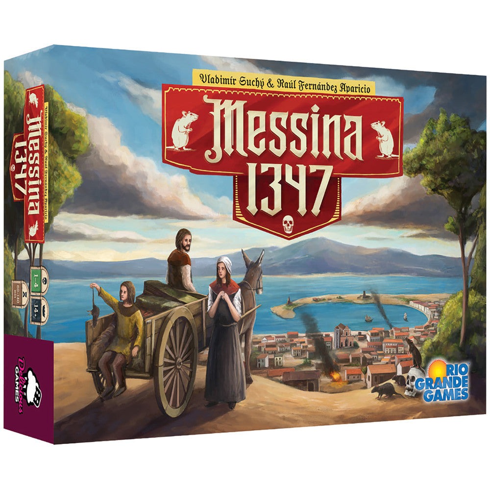 Messina 1347 Historical Strategy Board Game