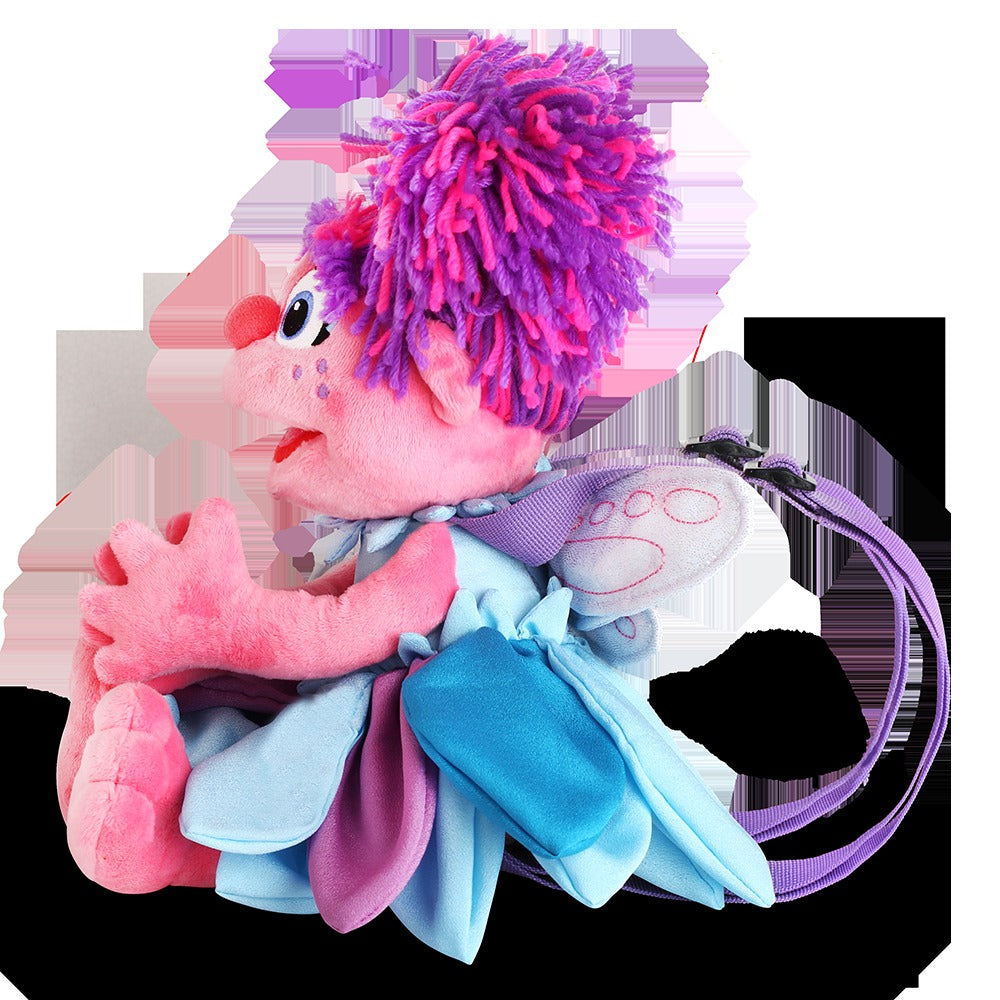 Singing Machine Sesame Street Abby Cadabby Karaoke Plush With Built-In Mic