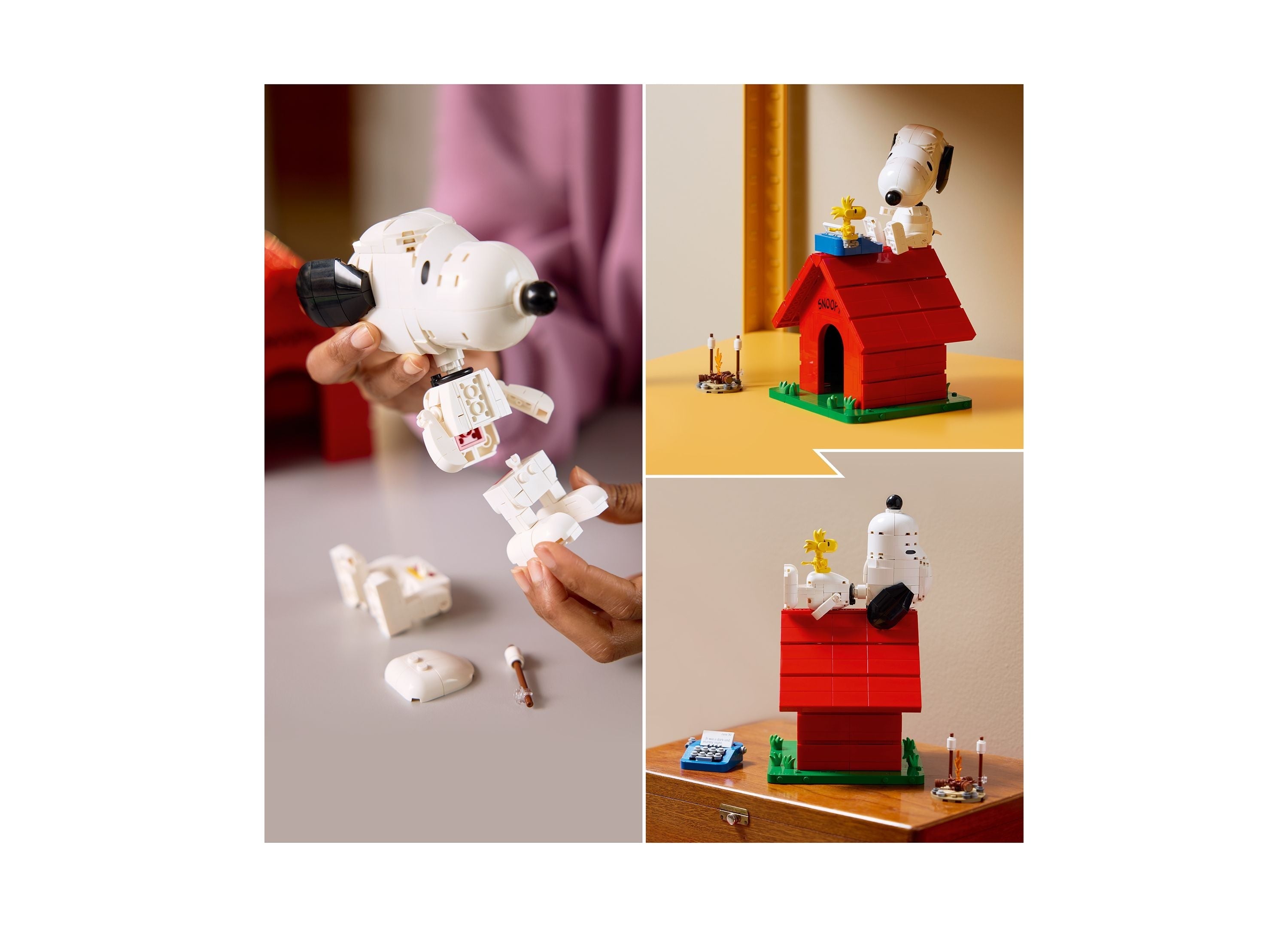 LEGO Ideas Peanuts Snoopy's Doghouse 964-Piece Building Set