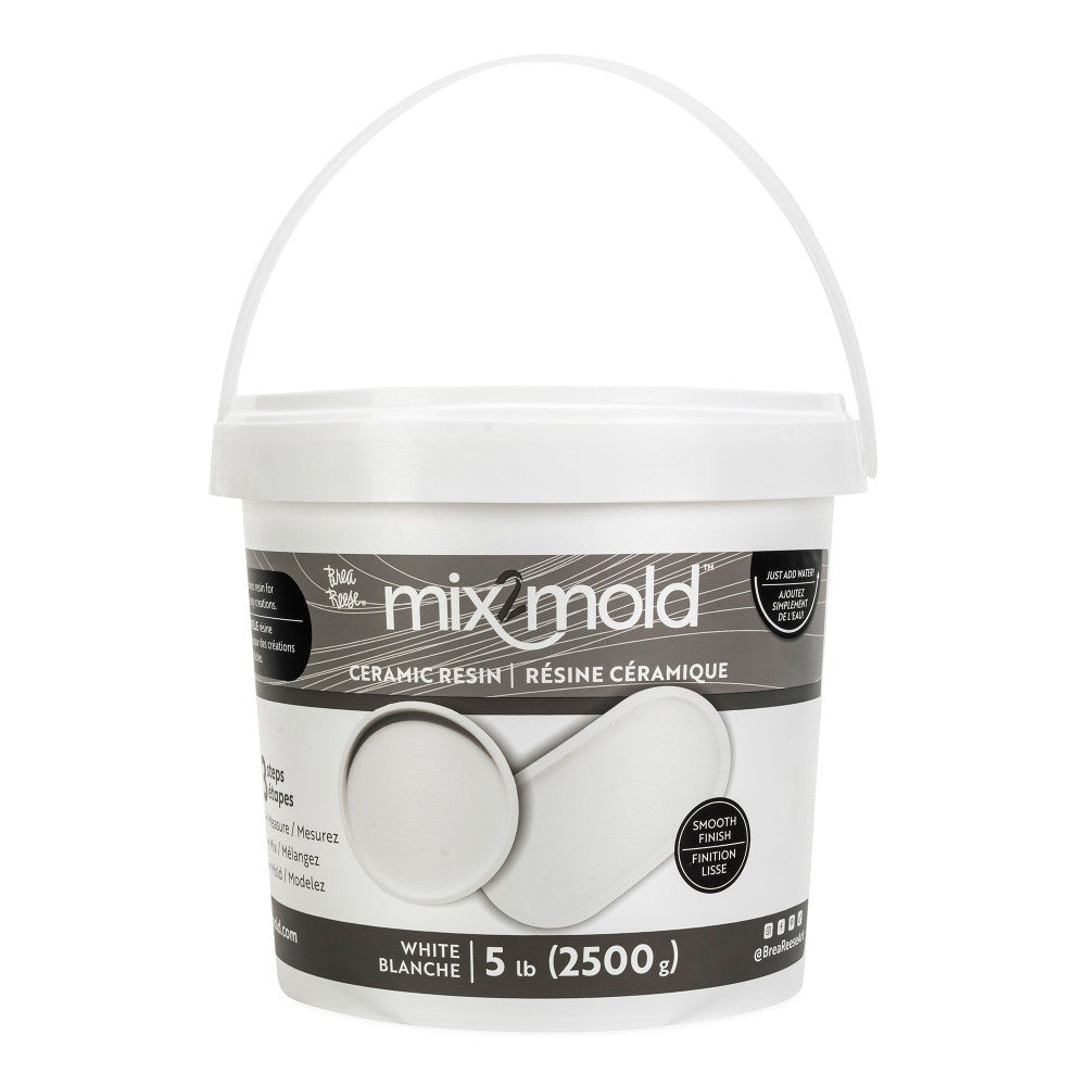 Brea Reese Mix2Mold Ceramic Resin - Artistic White Powder 5.5lb