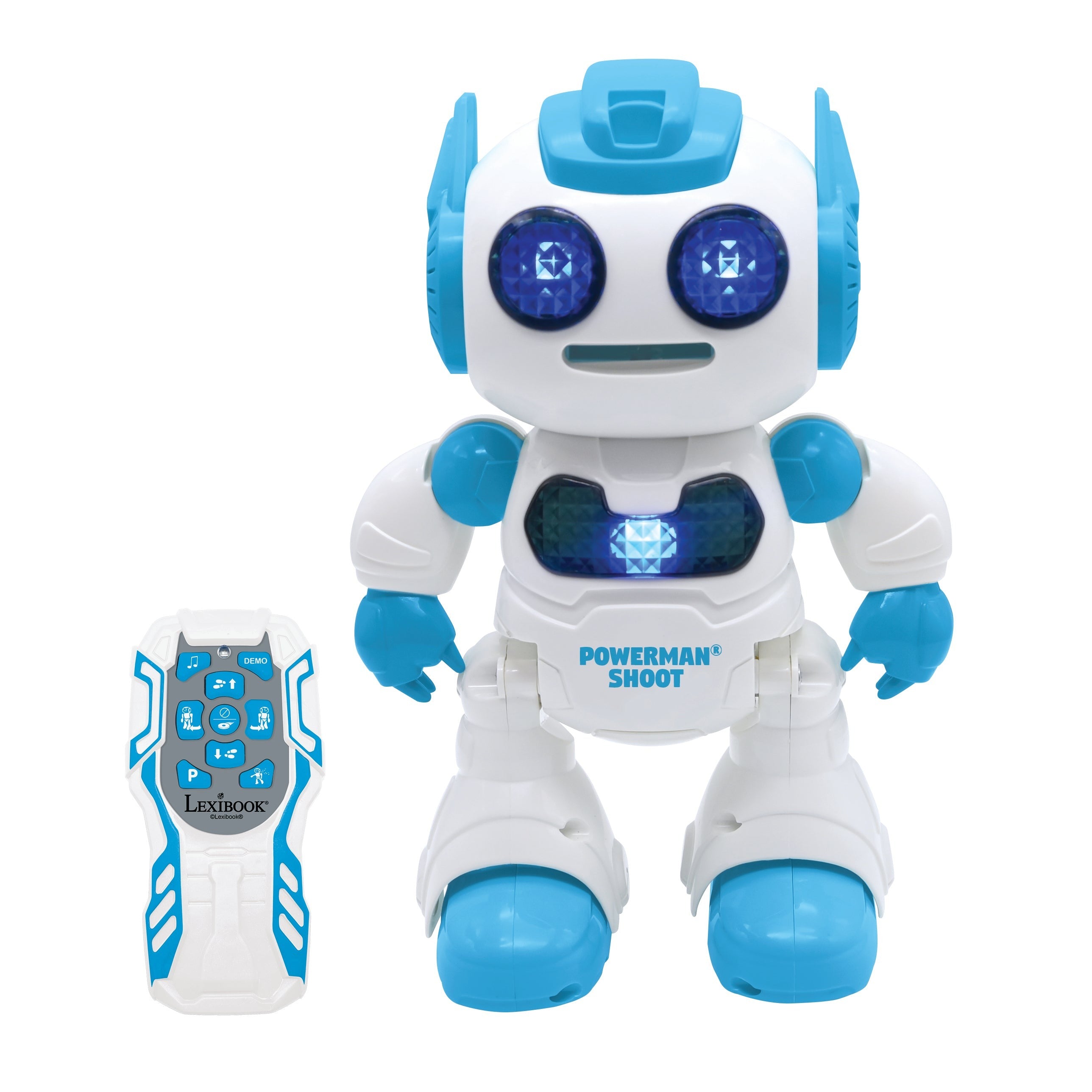 Lexibook Powerman Shoot STEM Robot With Remote Control And Foam Discs