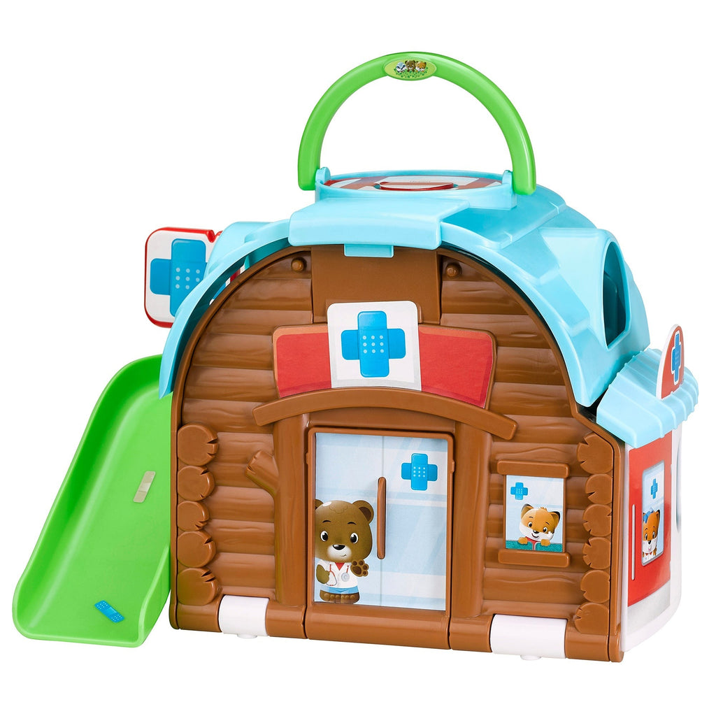 Timber Tots Care Center Medical Playset with Fox Figurine