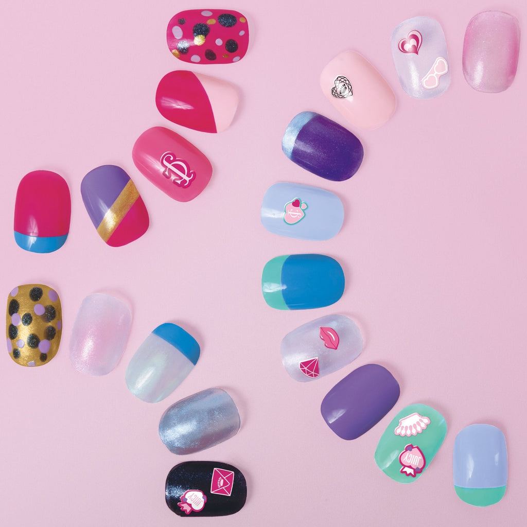 Juicy Couture Nail Polish Chic Design Set - 14 Polishes With Nail File And Toe Separators