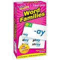 TREND Word Families Skill Drill Flash Cards - Educational Learning Tool