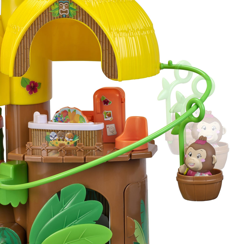 Timber Tots Tropical House Playset with Exclusive Monkey Character