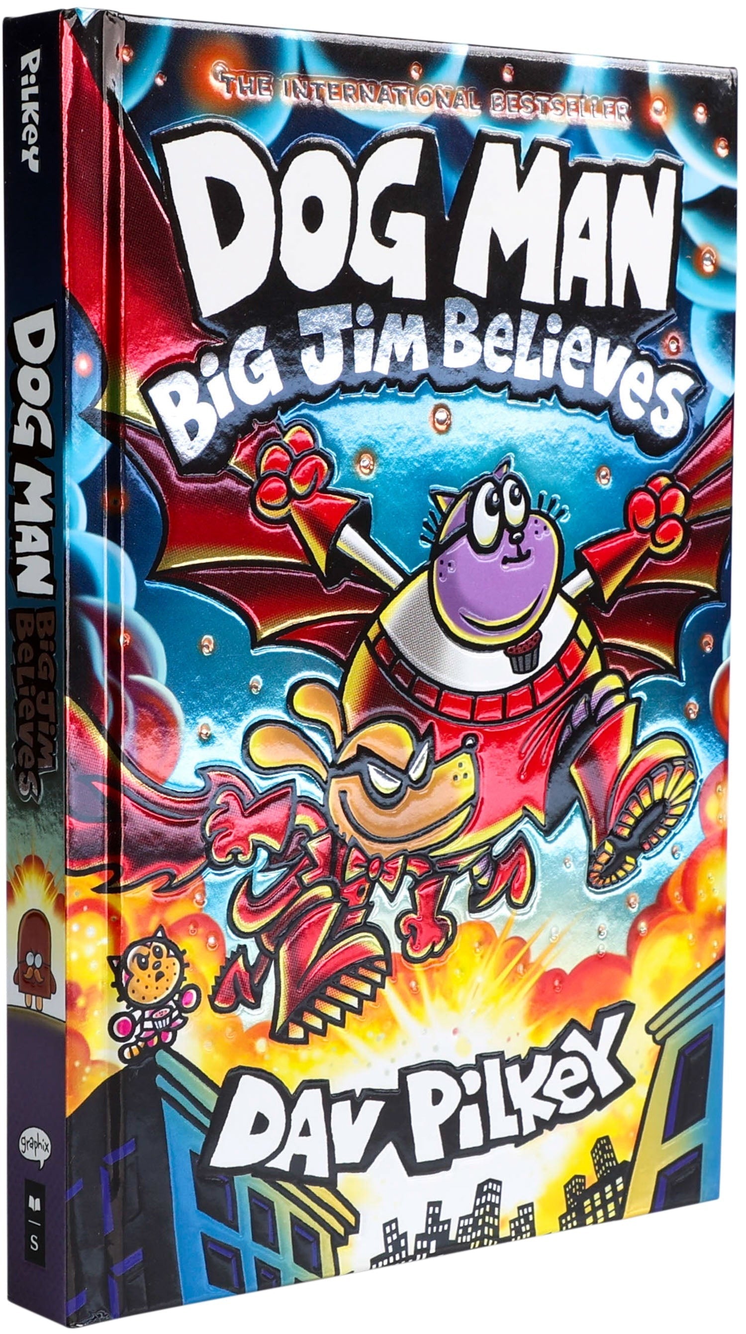 Dog Man: Big Jim Believes Foil Cover Collector's Edition Hardcover Graphic Novel