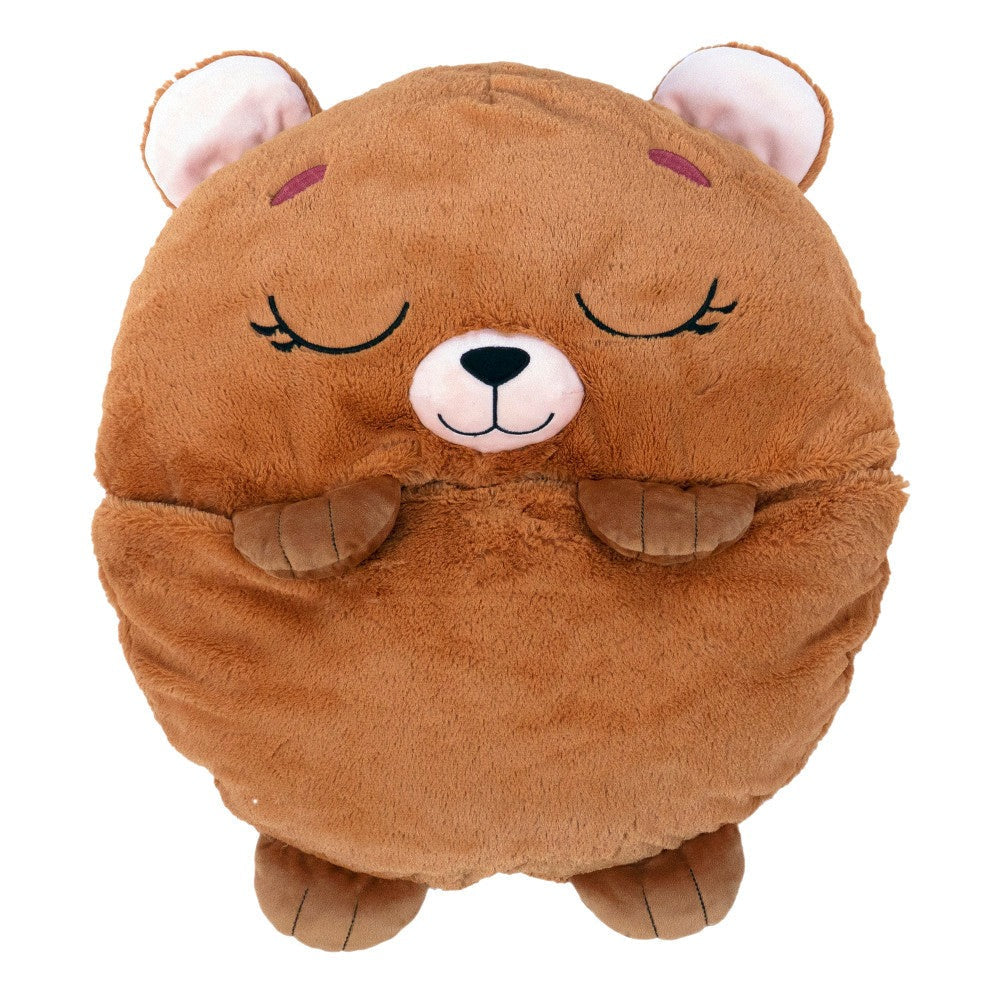Happy Nappers Large Benny The Brown Bear Plush Sleepy Sack