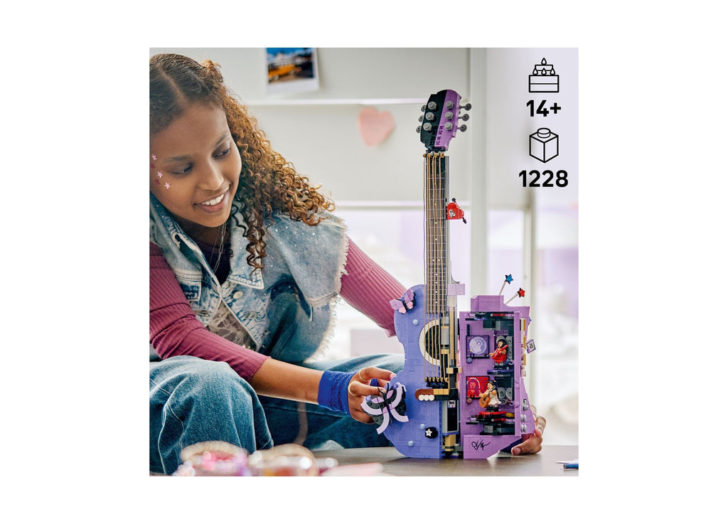 LEGO Olivia Rodrigo Dual Guitar 1228-Piece Collector's Building Set
