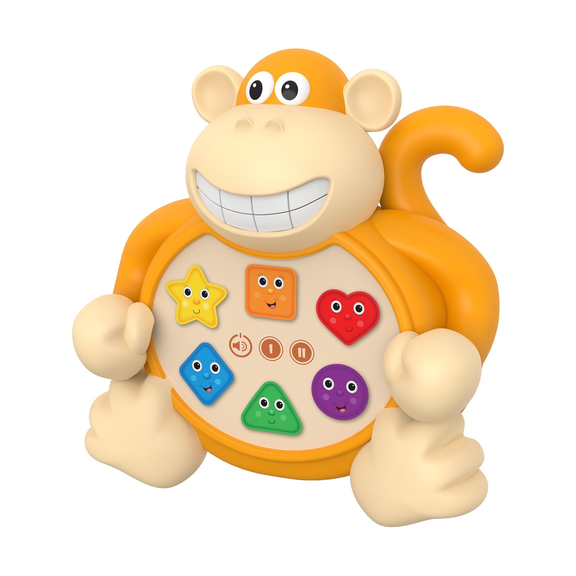 Early Learning Colors & Shapes Monkey - Interactive Educational Toy
