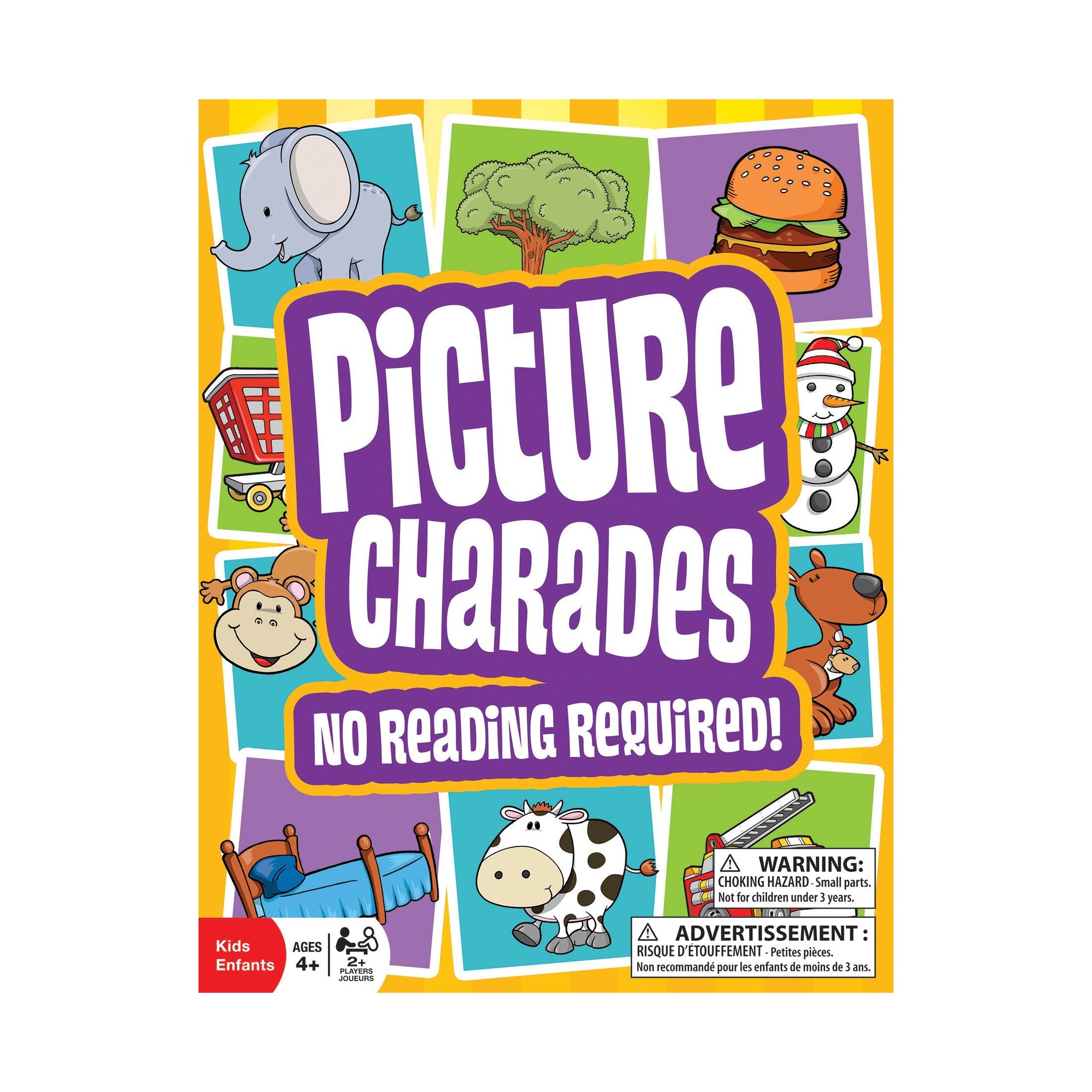 Picture Charades No Reading Required Party Game