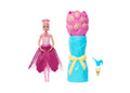 Barbie Petal Pop Scented Fashion Doll with Tulip Dress and Accessories