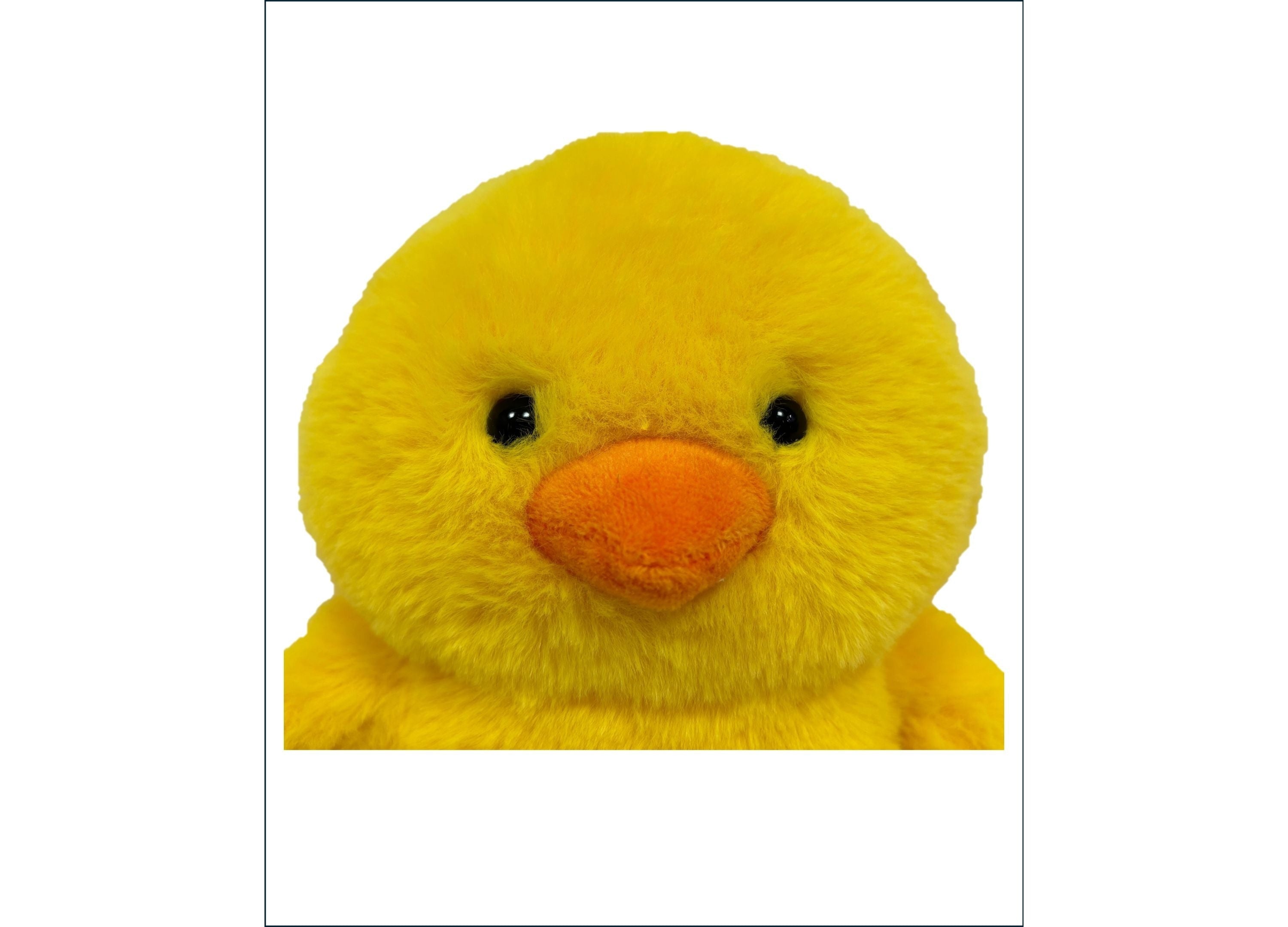 Wild Hippo Moo Squad 8 inch Plush Easter Chick - Yellow