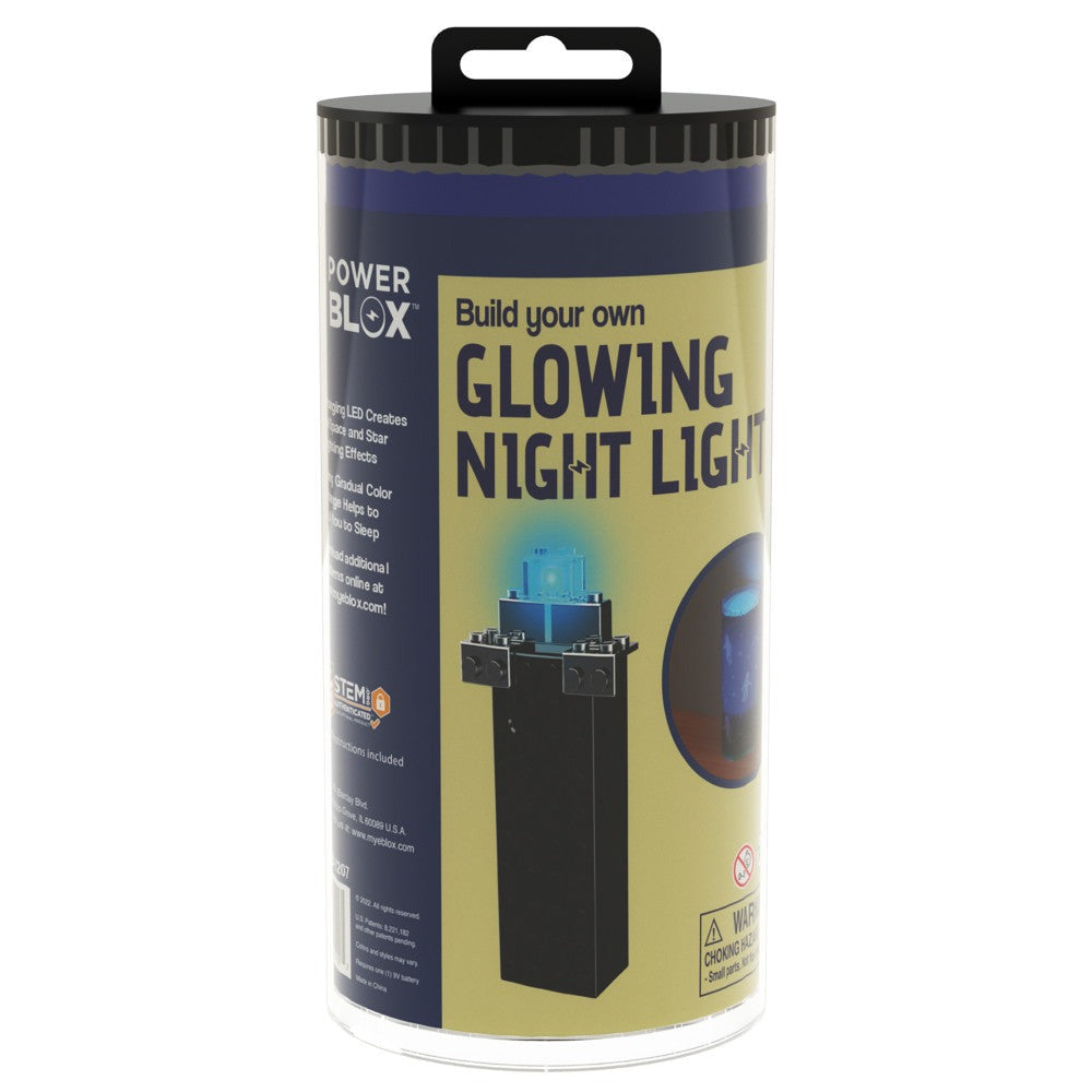 E-Blox Power Blox Space Explorer Night Light Kit, STEM Educational Toy for Children Ages 5+