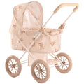 Roma Teddy Doll Pram With Adjustable Handle And 2-In-1 Design