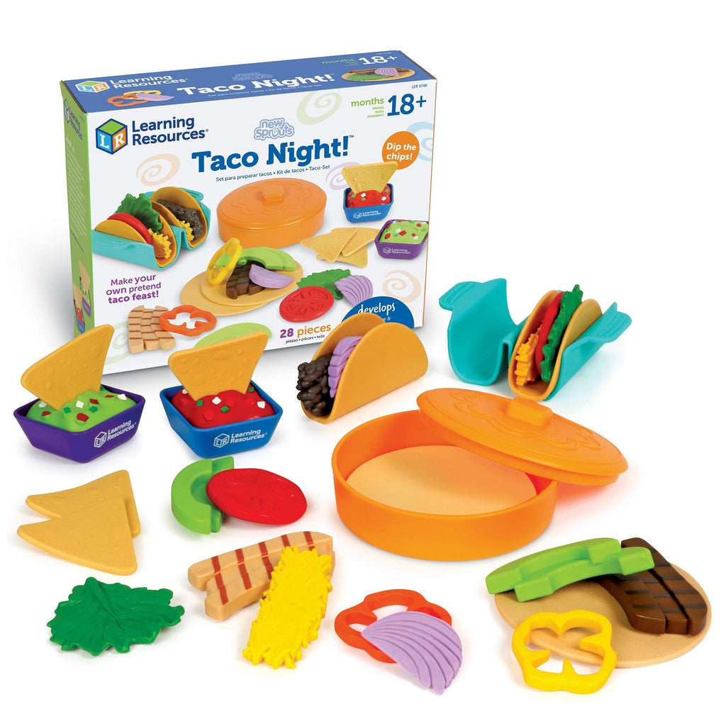 Learning Resources 28-Piece New Sprouts Taco Play Set