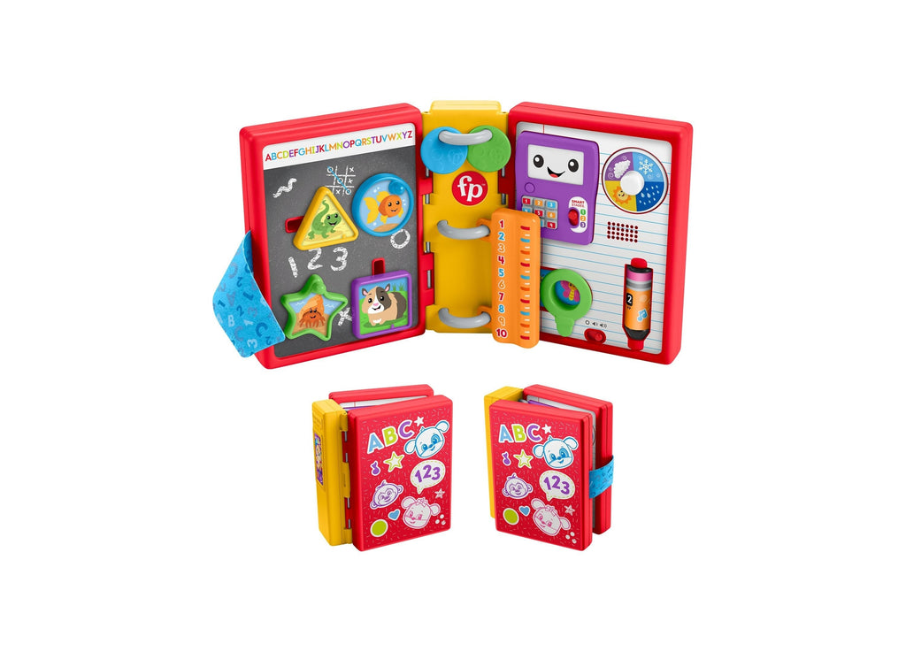 Fisher-Price Laugh And Learn 123 Schoolbook Smart Stages Interactive Learning Book