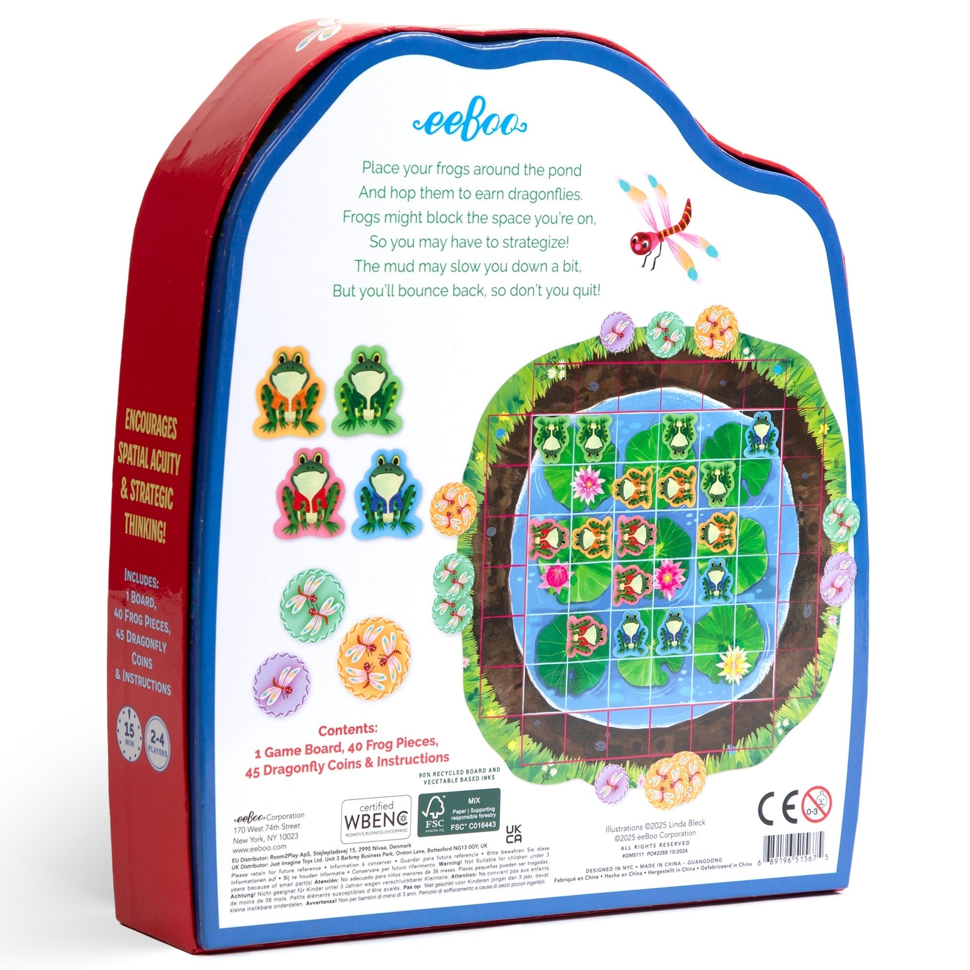 Frog Hopkins Board Game: Strategic Leap & Collect Fun