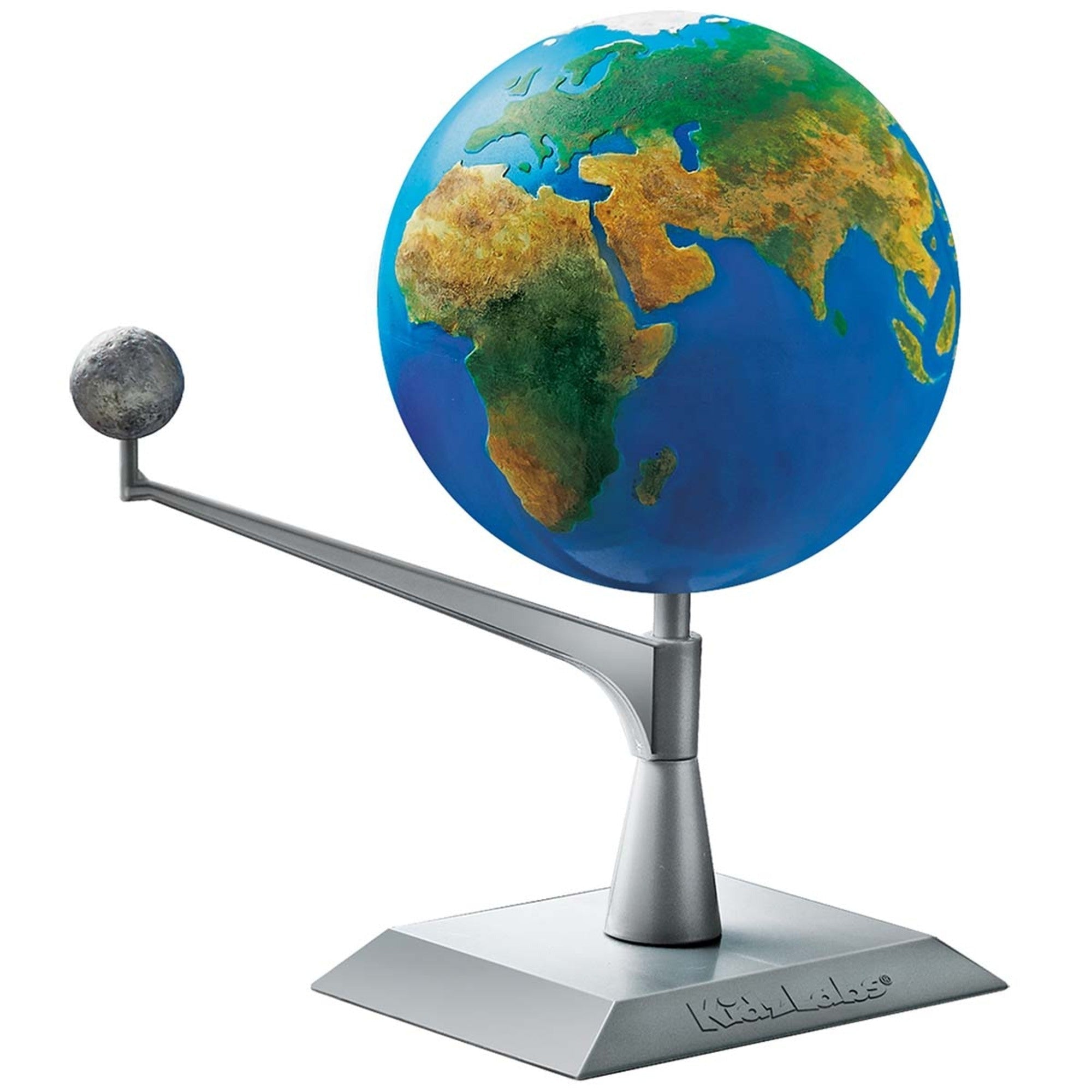 4M KidzLabs Earth-Moon Model Making Kit - DIY Glow-in-the-Dark 3D Planet Model