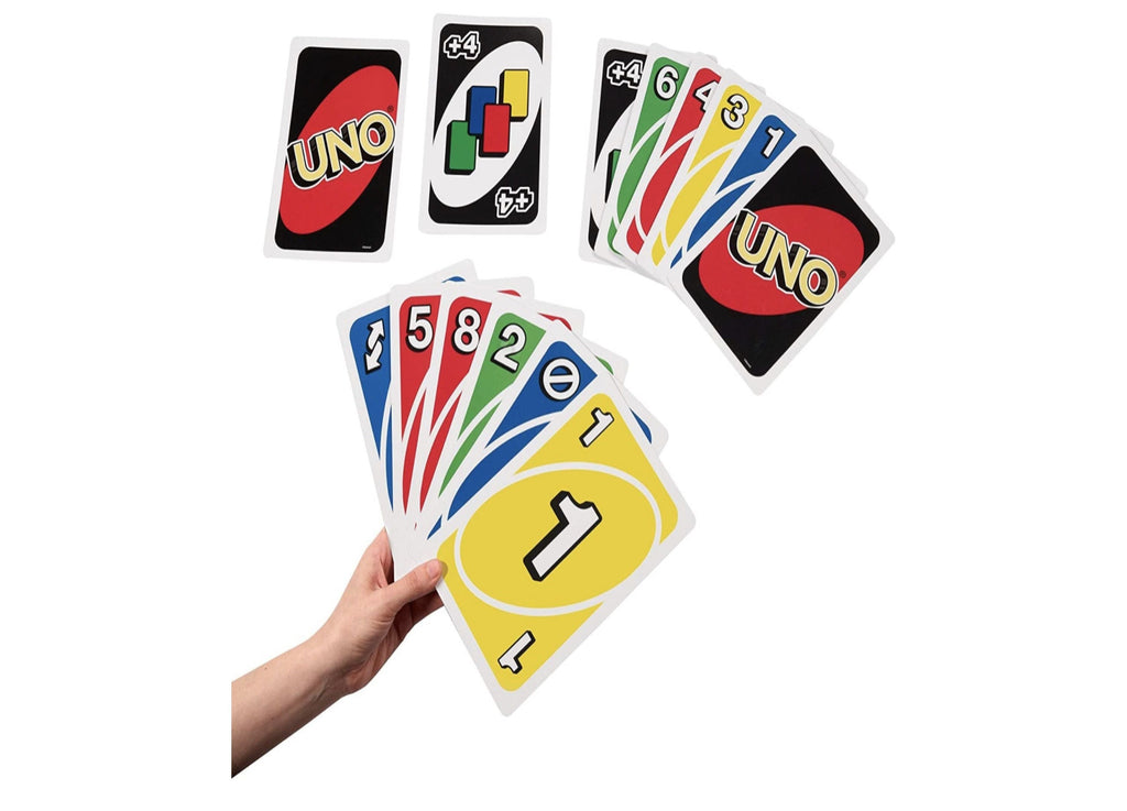 Giant UNO Card Game - Oversized Family Fun Deck