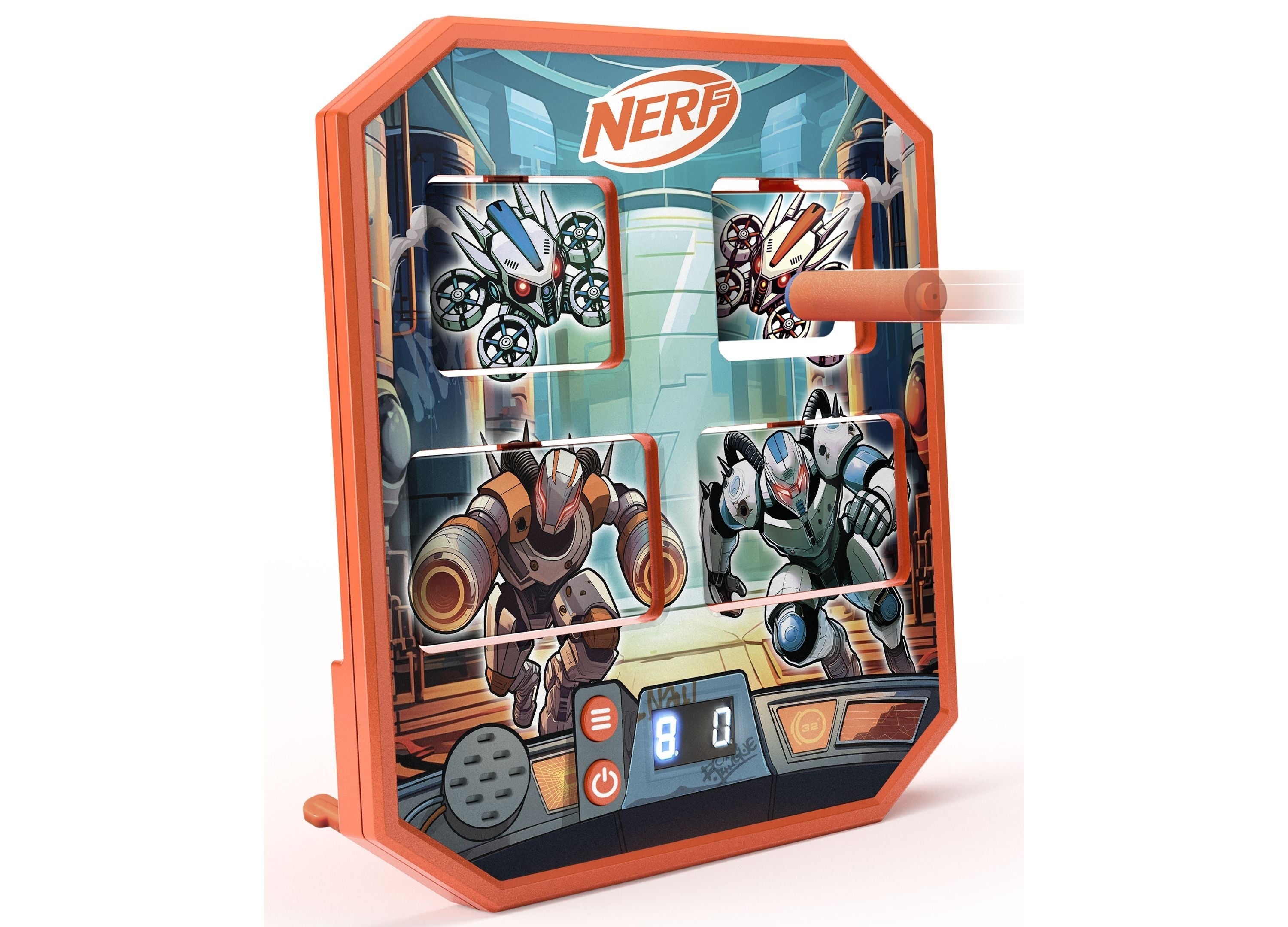 Wilder Toys Remote Control Nerf Bot Arena Clash - Robot Battle CDU