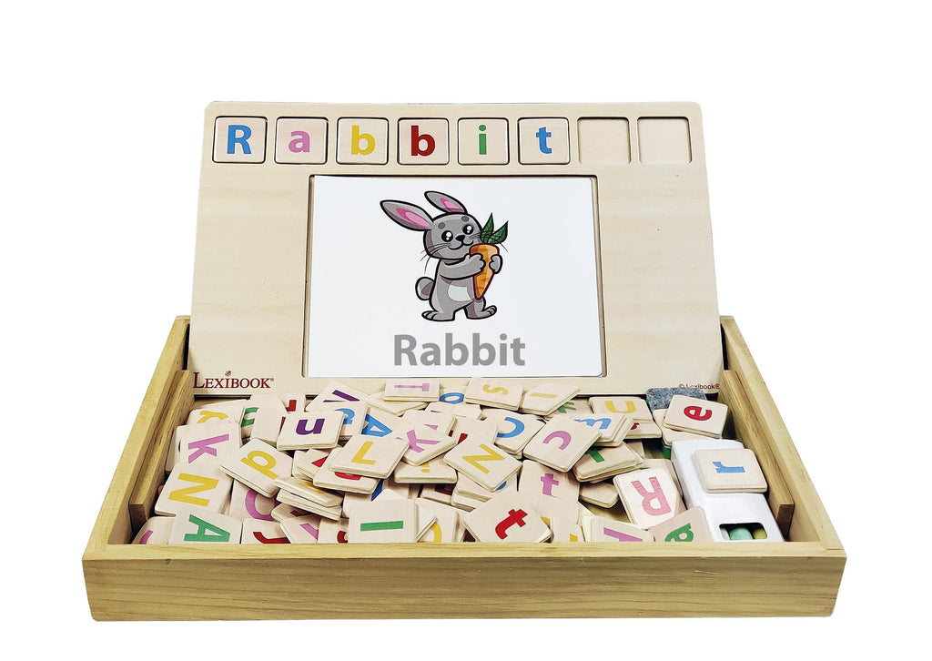 Lexibook Bio Toys Word School - Bilingual Learning Set in English and Spanish