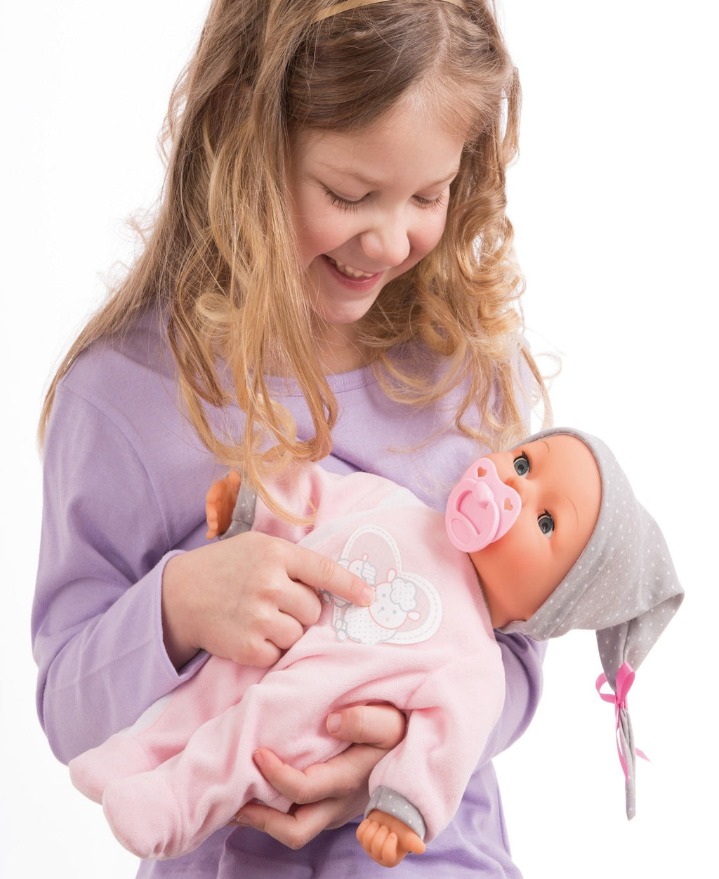 Bayer Design My Piccolina 15" Interactive Baby Doll - Sleepy Eyes