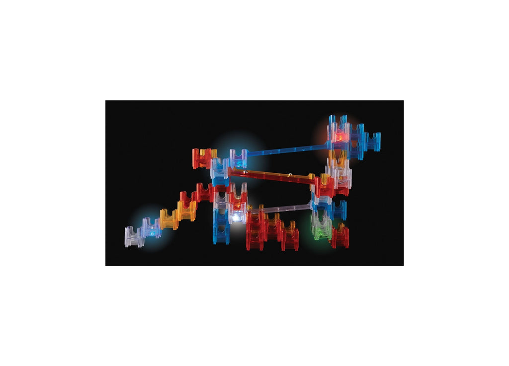 MindWare Q-BA-MAZE 2.0 Deluxe Lights Set - Interactive Marble Maze