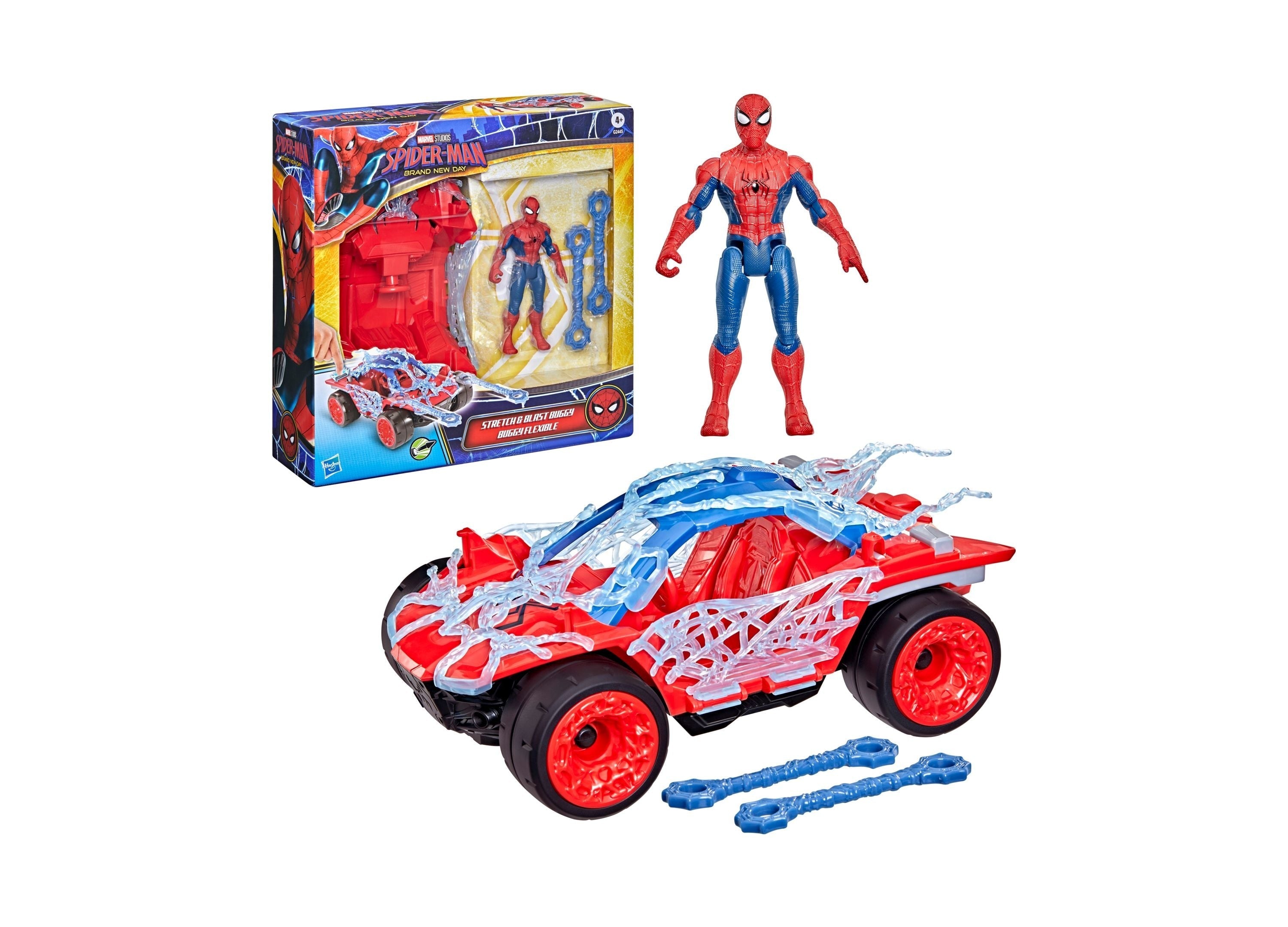 Spider-Man Marvel Spider-Man ActionVerse Stretch and Blast Buggy