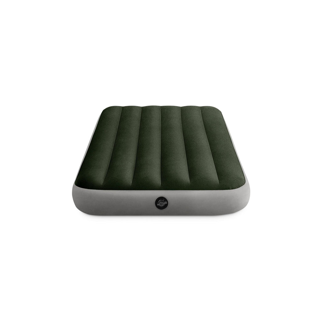 Intex Twin Dura-Beam Prestige Airbed with Battery Pump - Comfy Sleeping