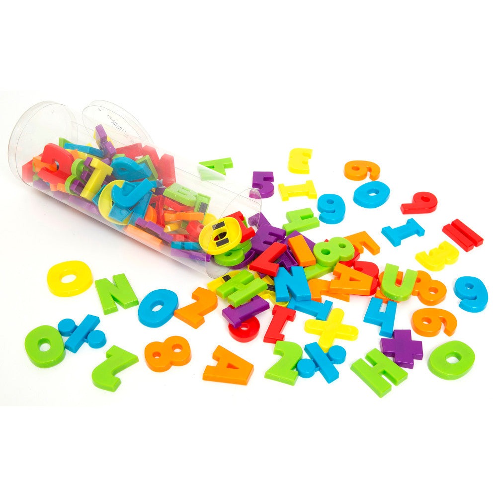Boley Magnetic Alphabet & Number Set - 120pc Colorful Learning Playset for Kids Age 3+