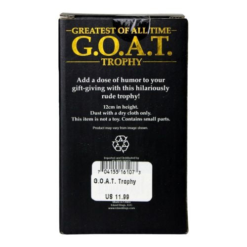 G.O.A.T. Trophy: Ultimate Gold-Plated Award