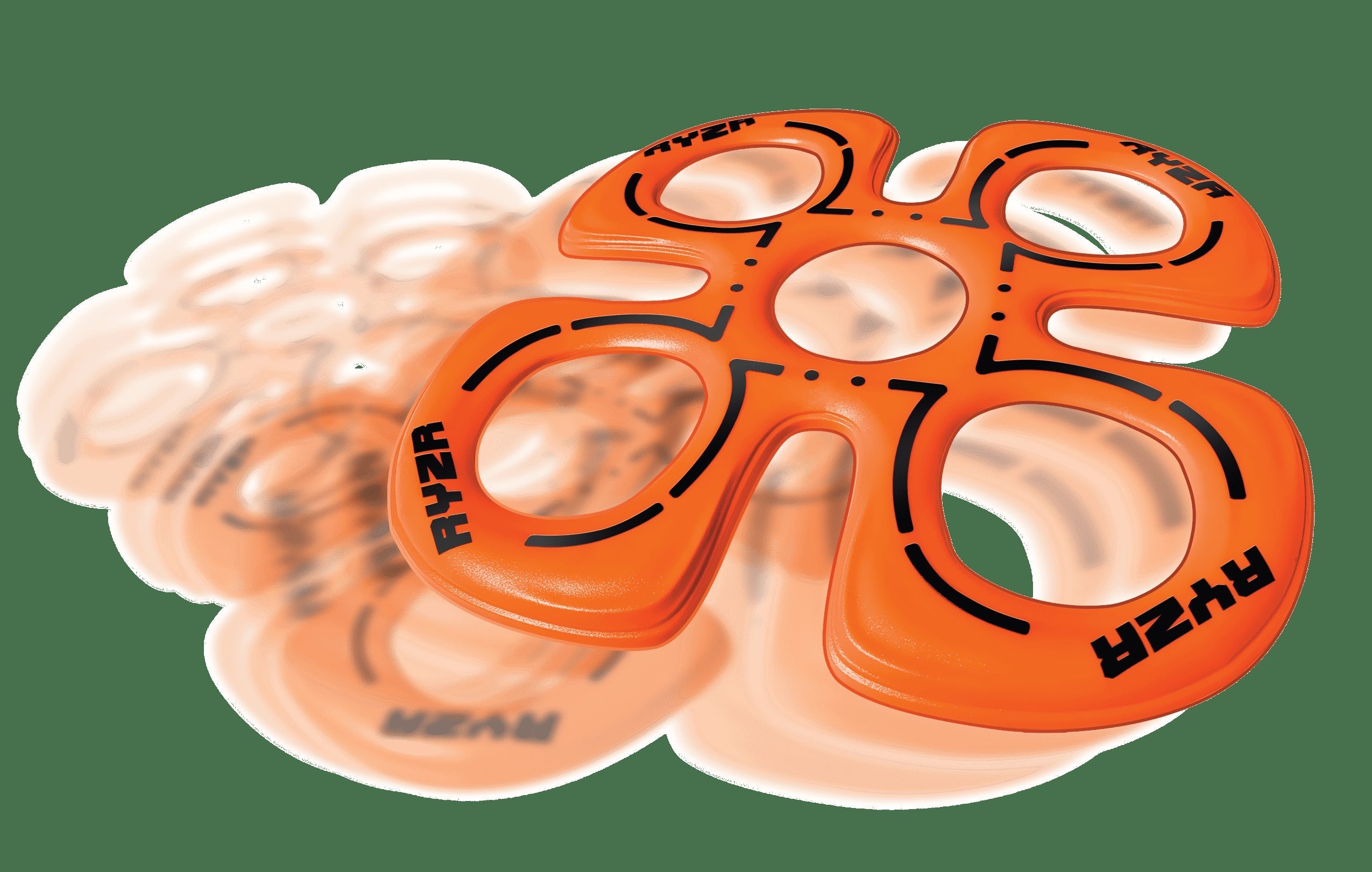 Goliath Sports Aeroflyt Ryzr Orange - Acrobatic Flying Disc