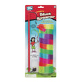 Toysmith Rainbow Stunt Streamer - Colorful Outdoor Play Ribbon, 12 Feet
