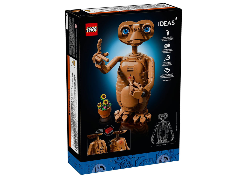 LEGO Ideas E.T. the Extra-Terrestrial 1226-Piece Building Set