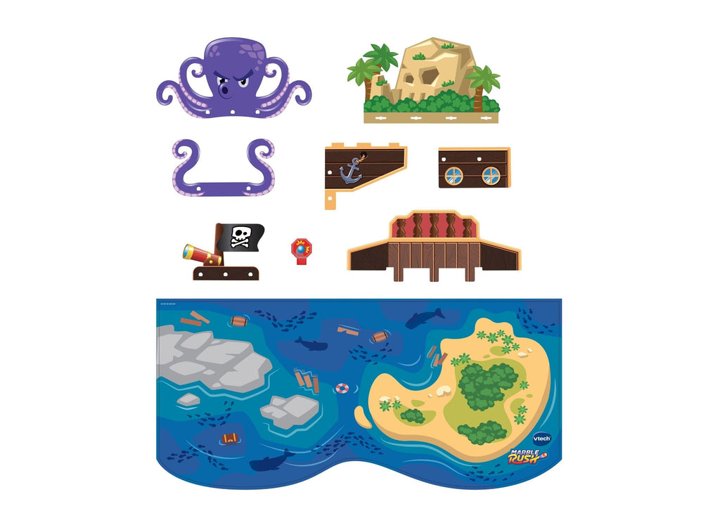 VTech Marble Rush Pirates Cove 162-Piece Adventure Set