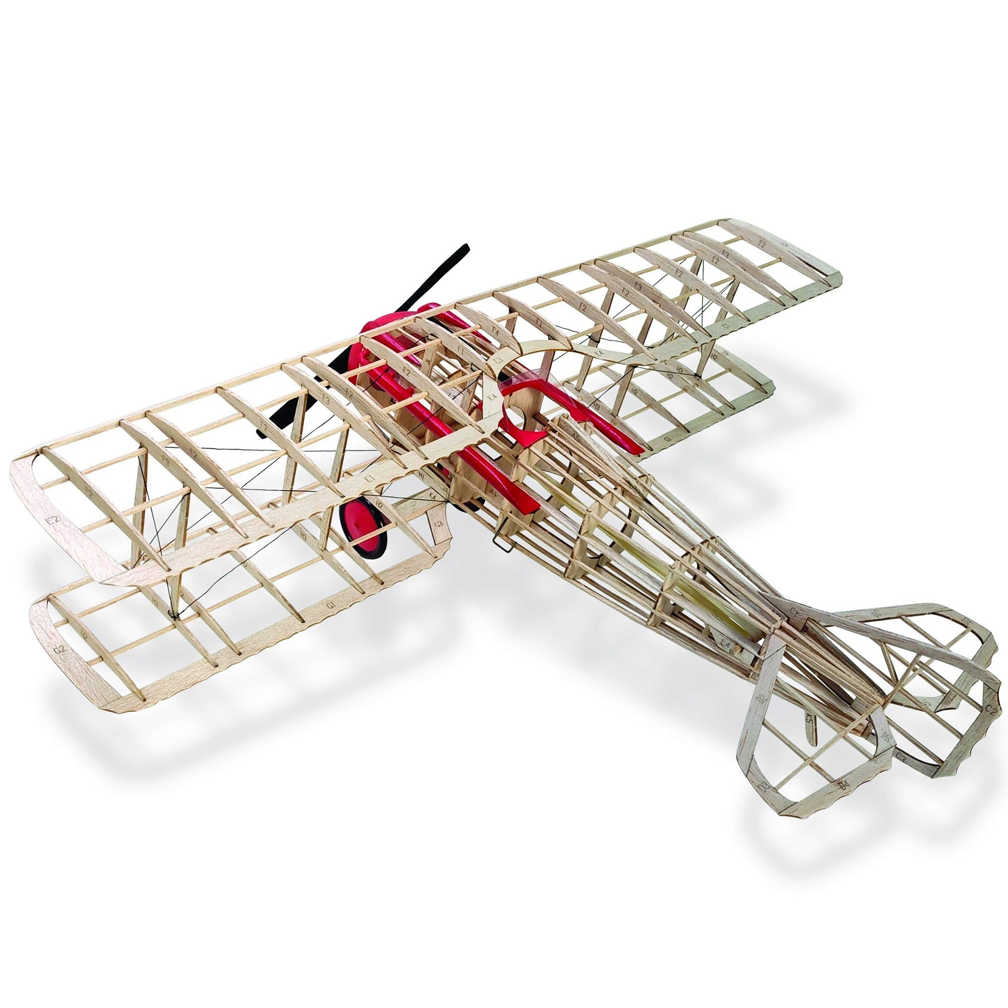 Guillow's SPAD VII WWI Fighter Plane Balsa Wood Model Kit With 18-Inch Wingspan