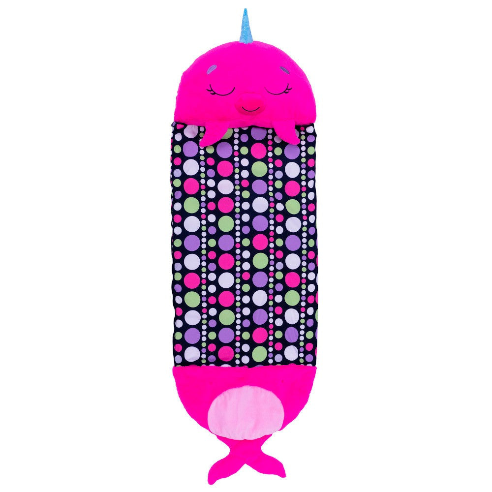 Happy Nappers Large 66 inch Plush Neil The Pink Narwhal - Kids 7+