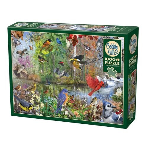 Cobble Hill Bird of the Season 1000pc Jigsaw Puzzle