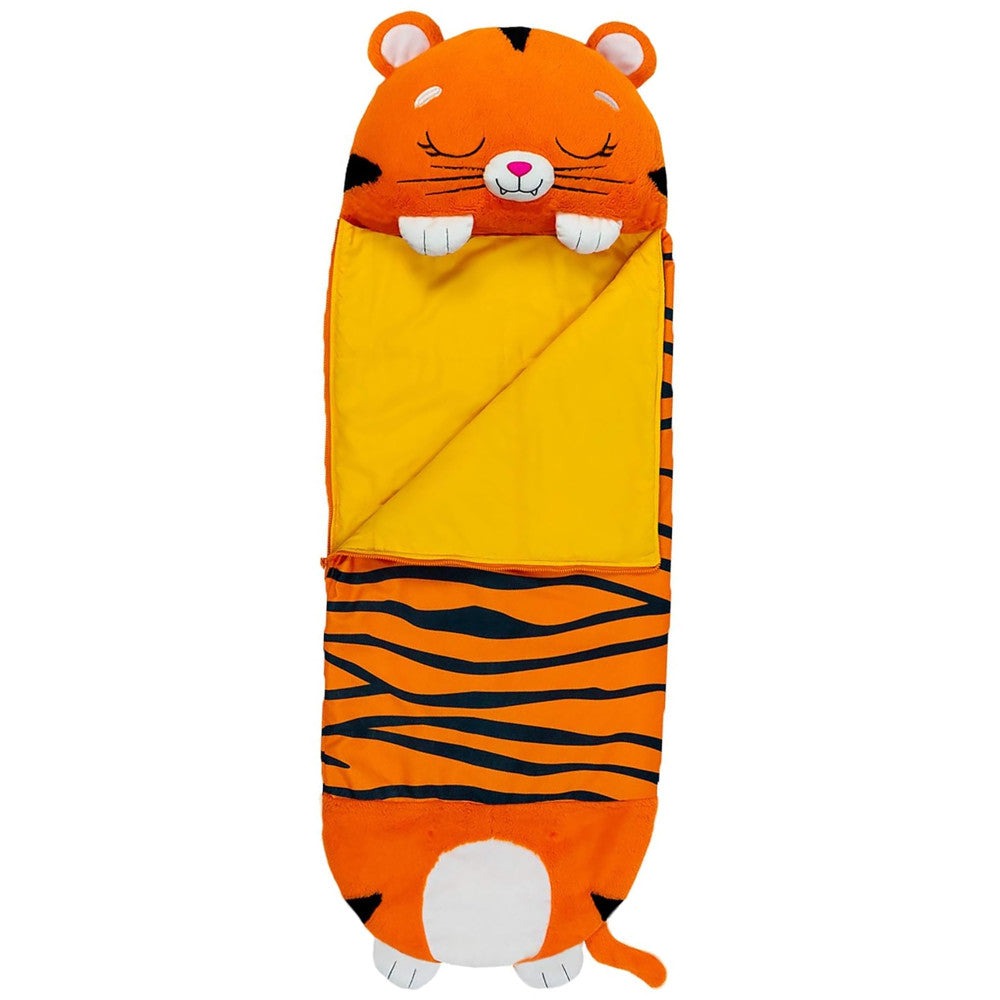 Happy Nappers Tiger Tobi 66 inch Plush Sleepy Sack - Large