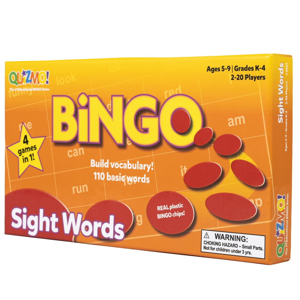 Learning Advantage QUIZMO Sight Words Interactive Bingo Game