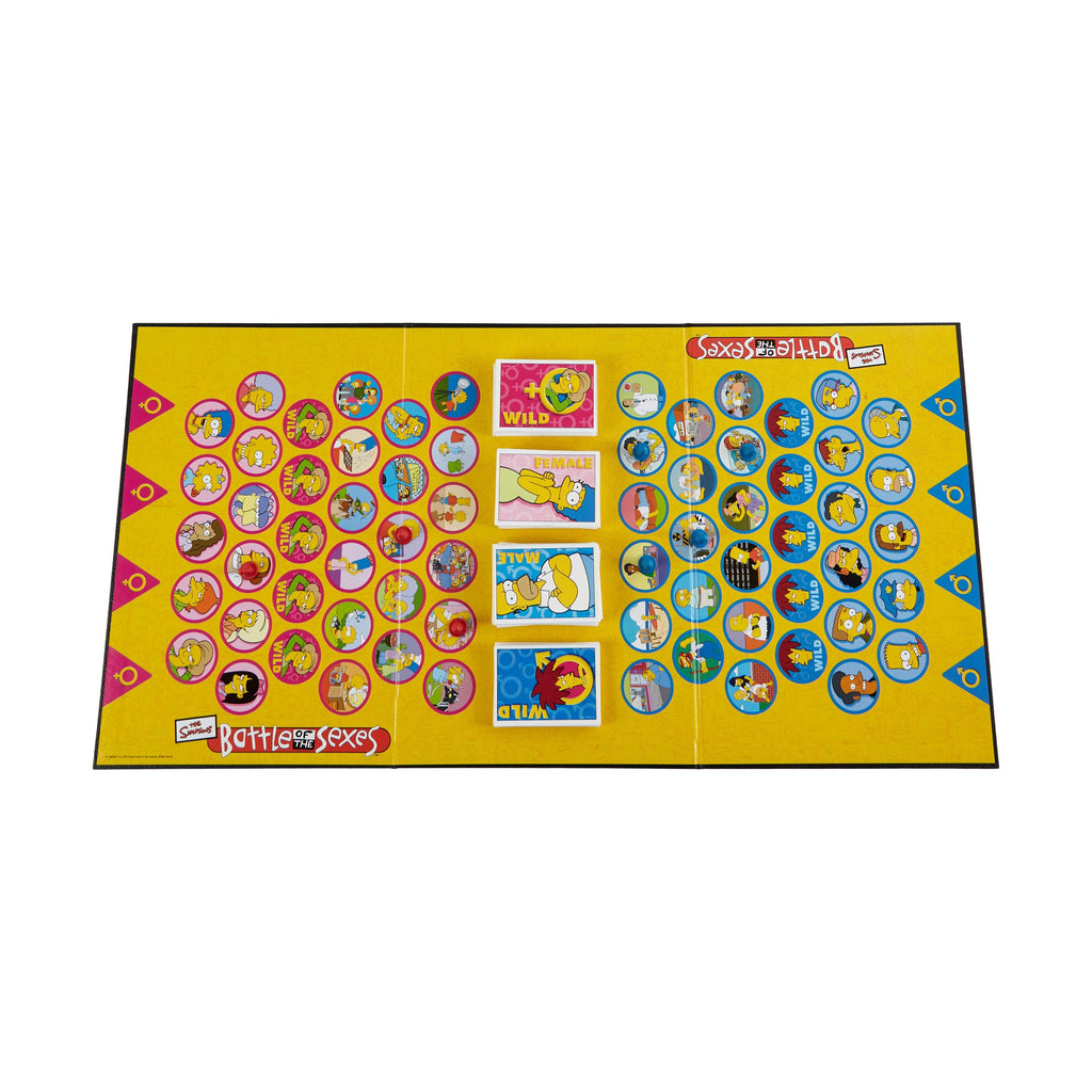 The Simpsons Battle of the Sexes Board Game