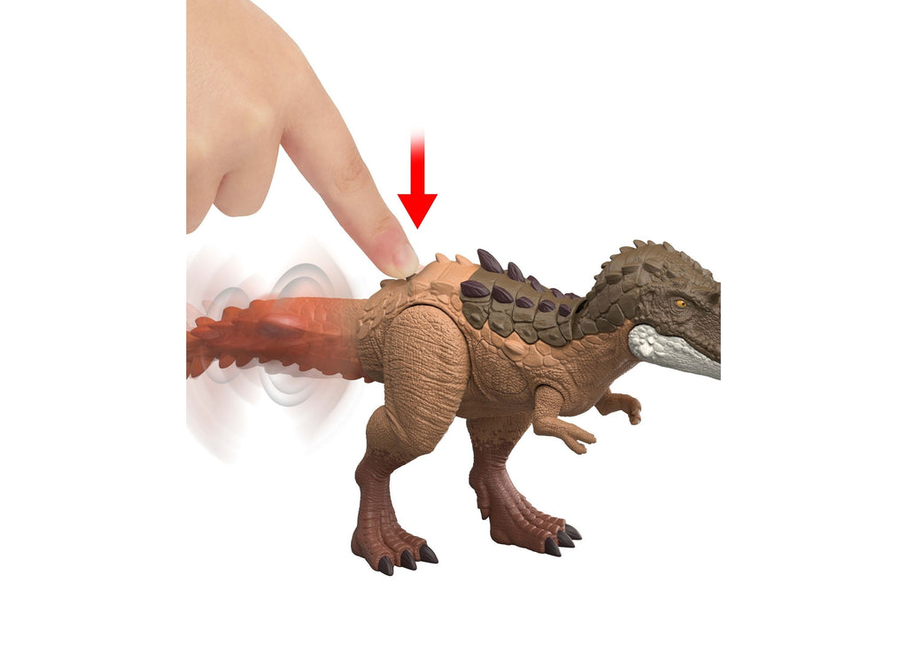 Jurassic World Gigantic Thrashers Gorgosaurus Dinosaur Action Figure With Attack Motions