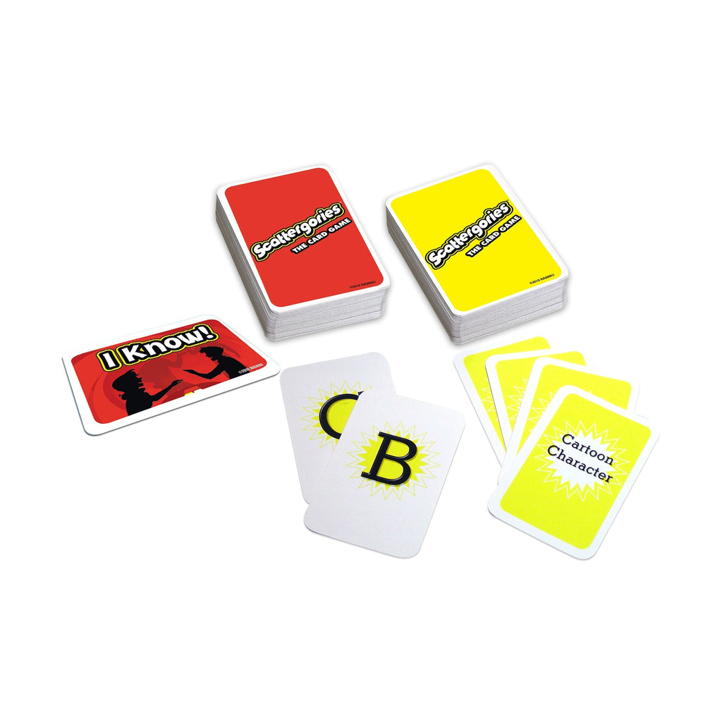 Scattergories Portable Slap-Jack Inspired Card Game