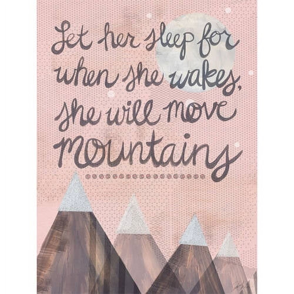 Oopsy Daisy Let Her Sleep Canvas Wall Art