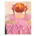 Oopsy Daisys Angelic Ballerina 14 inch Mixed Media Wall Art - Red Haired