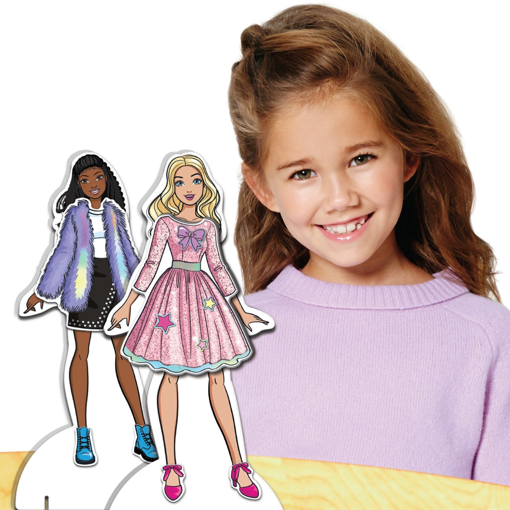 Barbie Magnetic Dress Up Closet Fashion Designer Playset