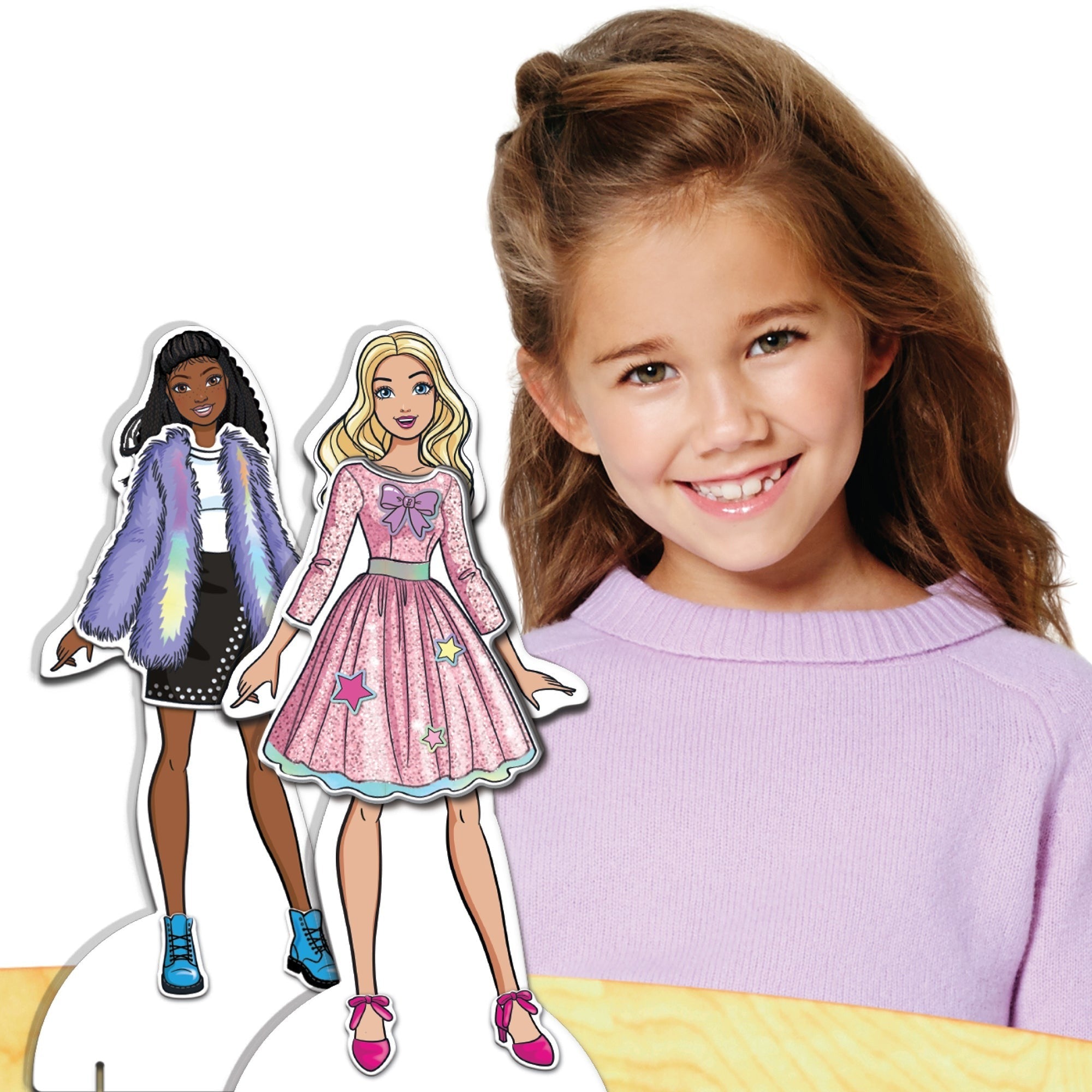 Barbie Magnetic Dress Up Closet Fashion Designer Playset