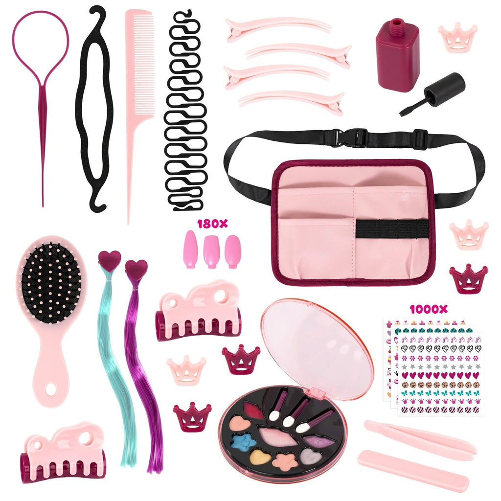 Charlene Magic Nails Brunette Styling Head Doll With Moveable Hands