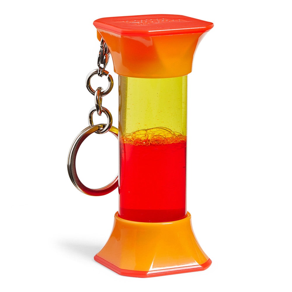 Hand2Mind Soothing Swirlers - Sensory Tube Keychain Set - Multi-Color