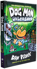 Dog Man Vol. 2: Unleashed - Foil Cover Edition by Dav Pilkey (Hardcover)